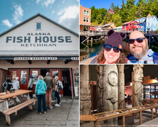You Ketchikan’t skip this list of places to visit and eat in Ketchikan, Alaska cover photo collage
