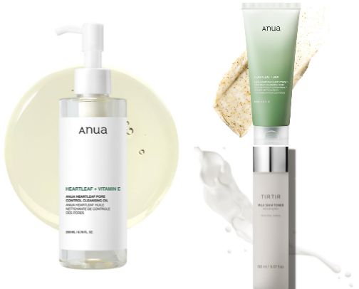 Skin care 🌸 cover photo collage