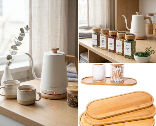 Aesthetic Kitchen Essentials: Amazon Finds 2026 cover photo collage