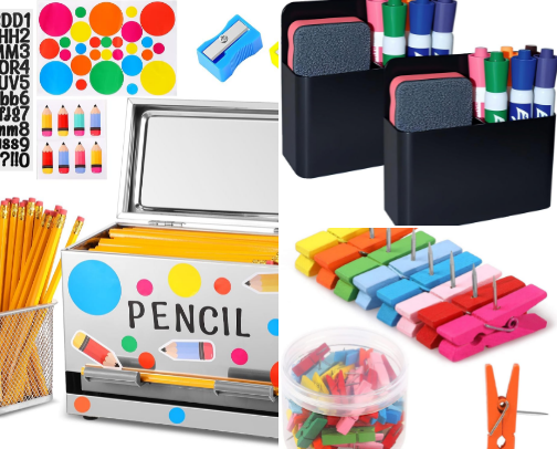 Classroom items I actually used cover photo collage