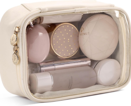 Travel Beauty Bag Essentials cover photo collage