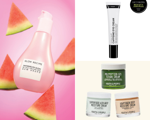 Skincare cover photo collage