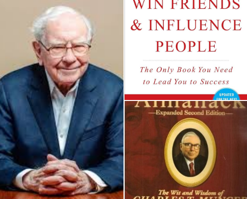 Warren Buffett's Book Recommendations cover photo collage