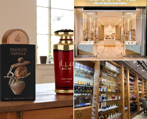 My favourite perfumes cover photo collage