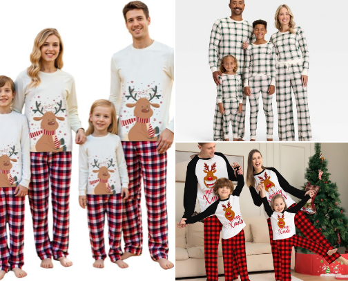 Cozy Christmas Vibes: Jammies, bedding, and more cover photo collage