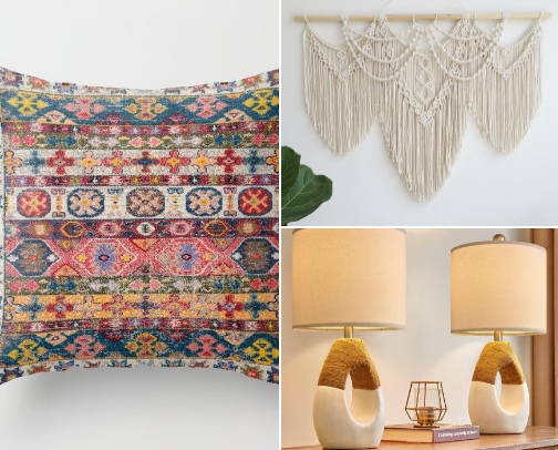 Bohemian Decor for Small Homes & Apartments cover photo collage