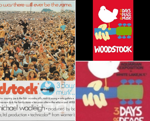 1969 The year of free love and greatest festivals of all time! cover photo collage