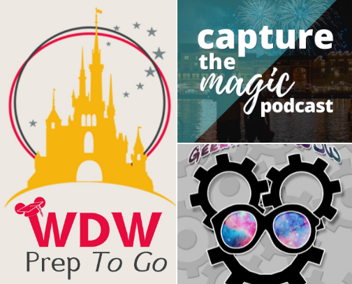 Walt Disney World Planning Podcasts Worth Listening To cover photo collage