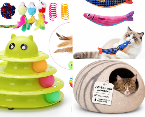 Cat Accessories You'll Love cover photo collage