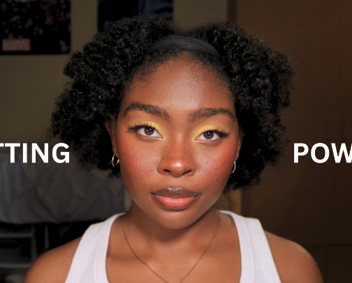 how to use setting powder cover photo collage