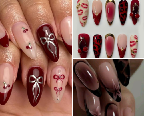 💅My Favorite Fall Nail Designs (and Products to Try Them at Home)💅 cover photo collage