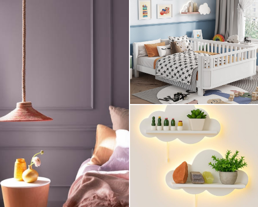 Toddlers Big Girl Room cover photo collage