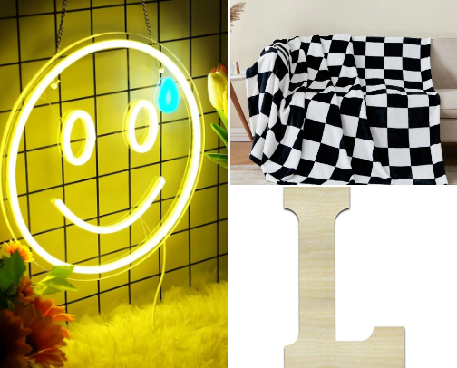My bedroom decor- but I'm not sure what the aesthetic is... cover photo collage
