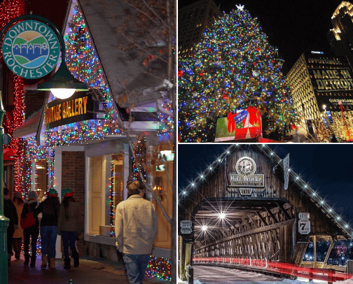 Michigan Winter Fun cover photo collage