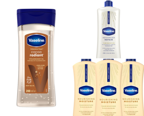 Vaseline Favourites cover photo collage