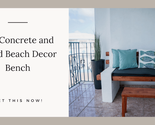 Outdoor Beachy Decor Inspo cover photo collage