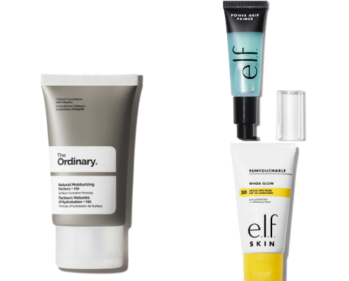 Simple glowy skin cover photo collage