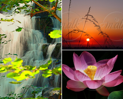 Landscape & Sunset cover photo collage