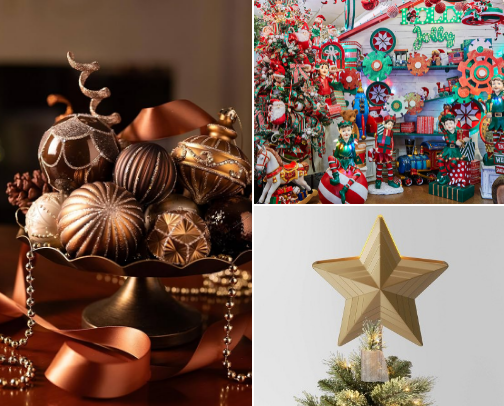 Christmas Decor cover photo collage