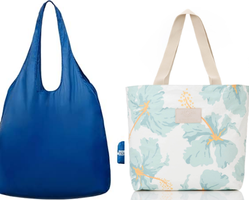 20 Best Packable Tote Bags for Travel You'll Be Glad You Packed cover photo collage