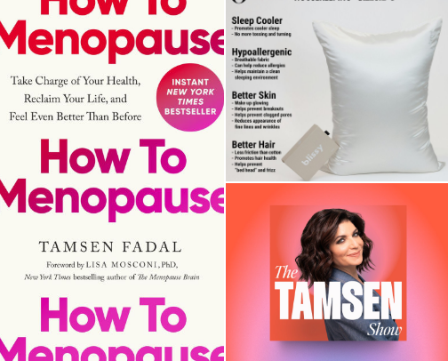 Sleep Tips and advice for perimenopause women cover photo collage