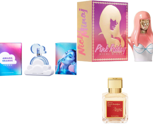 Perfumes/scents I love🌸🧴✨ cover photo collage