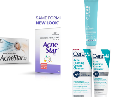 Ingredients to look for when buying anti-acne skincare and products you can get cover photo collage