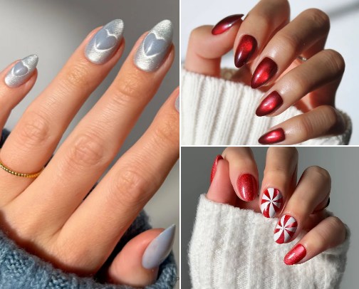 DIY Holiday Nails: The At-Home Manicure List cover photo collage