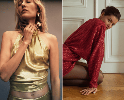 Festive outfits for holiday season cover photo collage