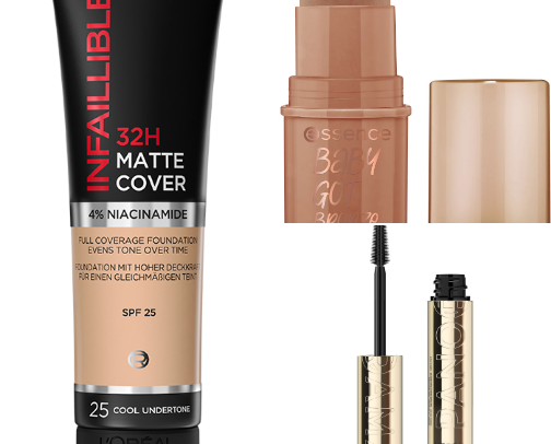 Affordable but amazing makeup products 🎀 cover photo collage