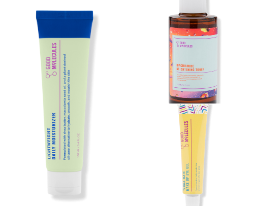 My skincare cover photo collage