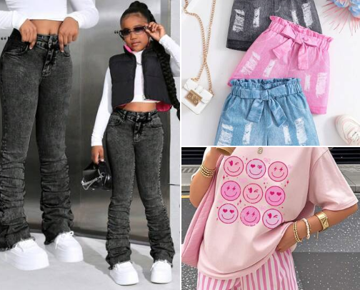 it's time to do shopping for your girls nice and affordable clothes cover photo collage