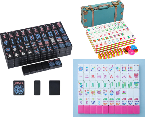 All The Pretty Tiles - Mahjong cover photo collage