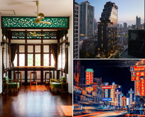 A Charming Place to Stay for Your Next City Break in Bang Rak, Bangkok, Thailand cover photo collage