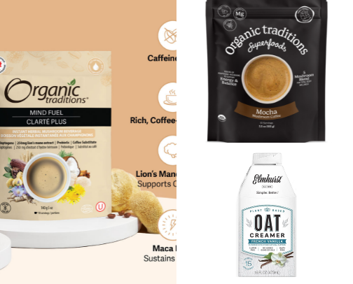 Feel good foods & beverages cover photo collage
