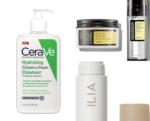 My Favourites Skincare Routine cover photo collage