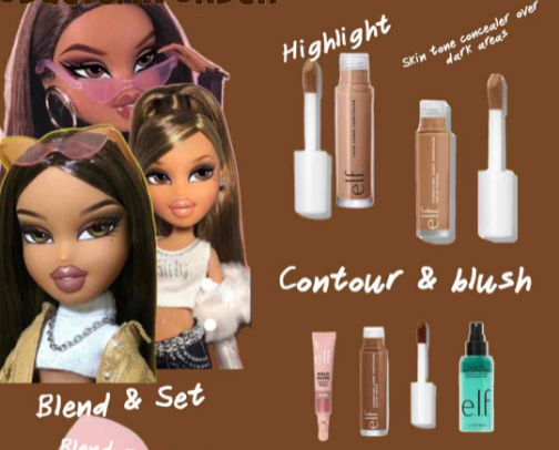 5-min makeup routine cover photo collage