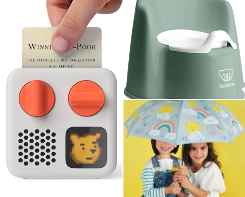 Things my toddler loves cover photo collage