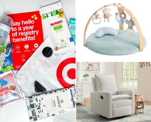 Baby Registry cover photo collage