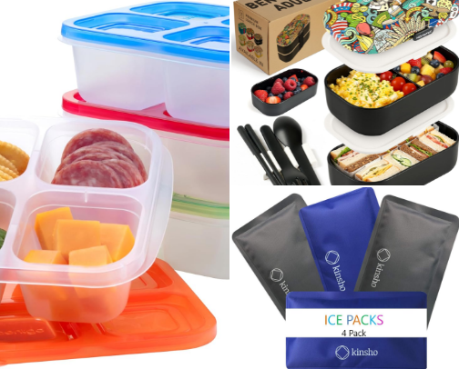 School/Work Lunch Must-Haves cover photo collage