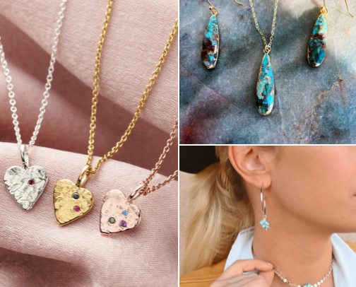 Cute jewelry finds cover photo collage