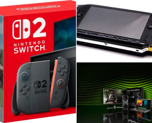 Console cover photo collage