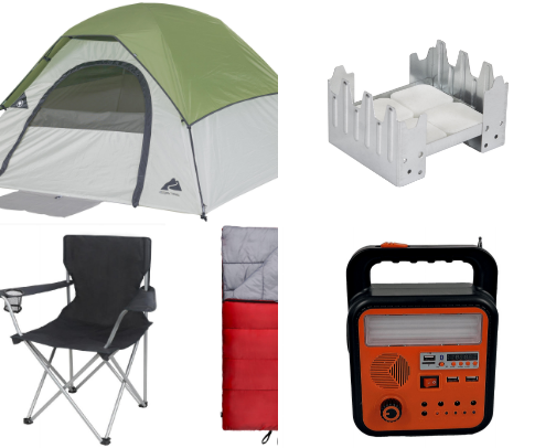 Let's Go Camping!! cover photo collage
