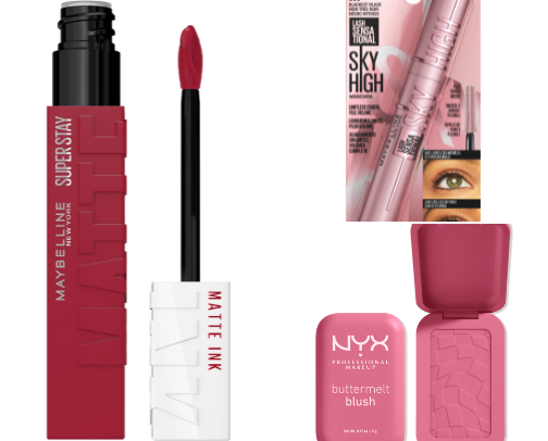 My favorite makeup recs on a budget. cover photo collage