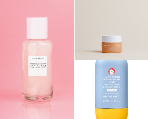 Skincare- new products cover photo collage