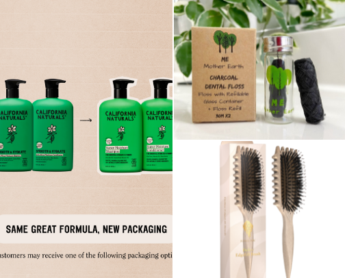The Clean Beauty Edit: Non-Toxic Essentials for Everyday Personal Care cover photo collage
