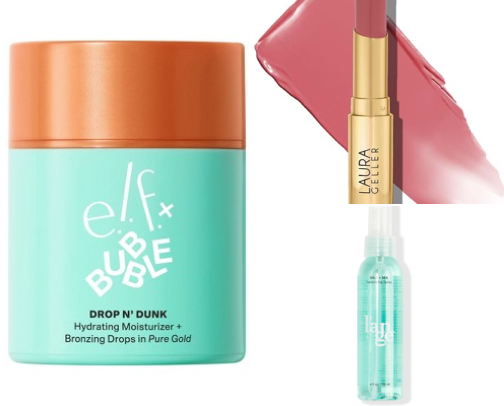 Beauty products I actually use 💄 cover photo collage