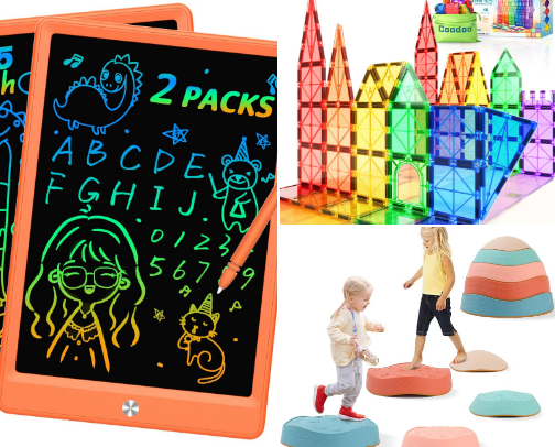 Toys and Products for Children cover photo collage