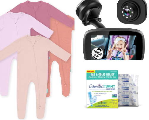 Baby Items You Can't Live Without cover photo collage