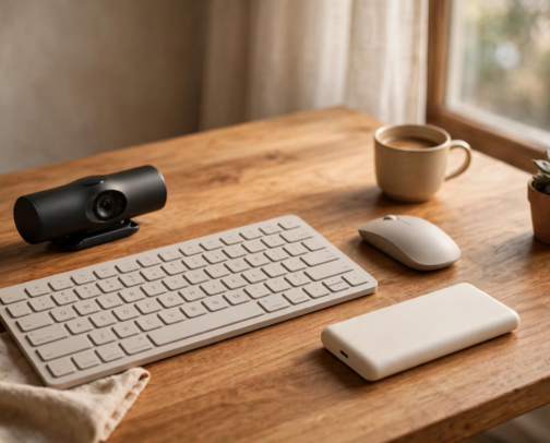 Remote Work Essentials: Home Office That Works cover photo collage